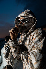 Balaclava Full Zip "DETROIT" Forest Grey - BASEDODICI®