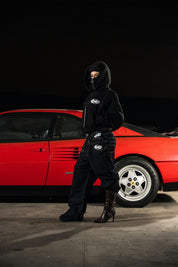 Balaclava Full Zip "DETROIT" StayFocused Black - BASEDODICI®