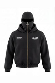 Balaclava Full Zip "DETROIT" StayFocused Black - BASEDODICI®