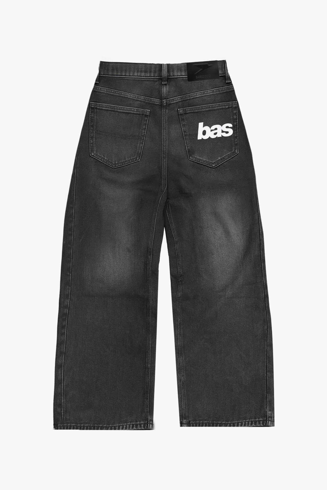 BAS logo Pants Dark Grey retro