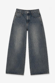 BAS logo Pants Stone Washed