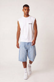 Tank "4PLAYERS" Back 12 White/Burby