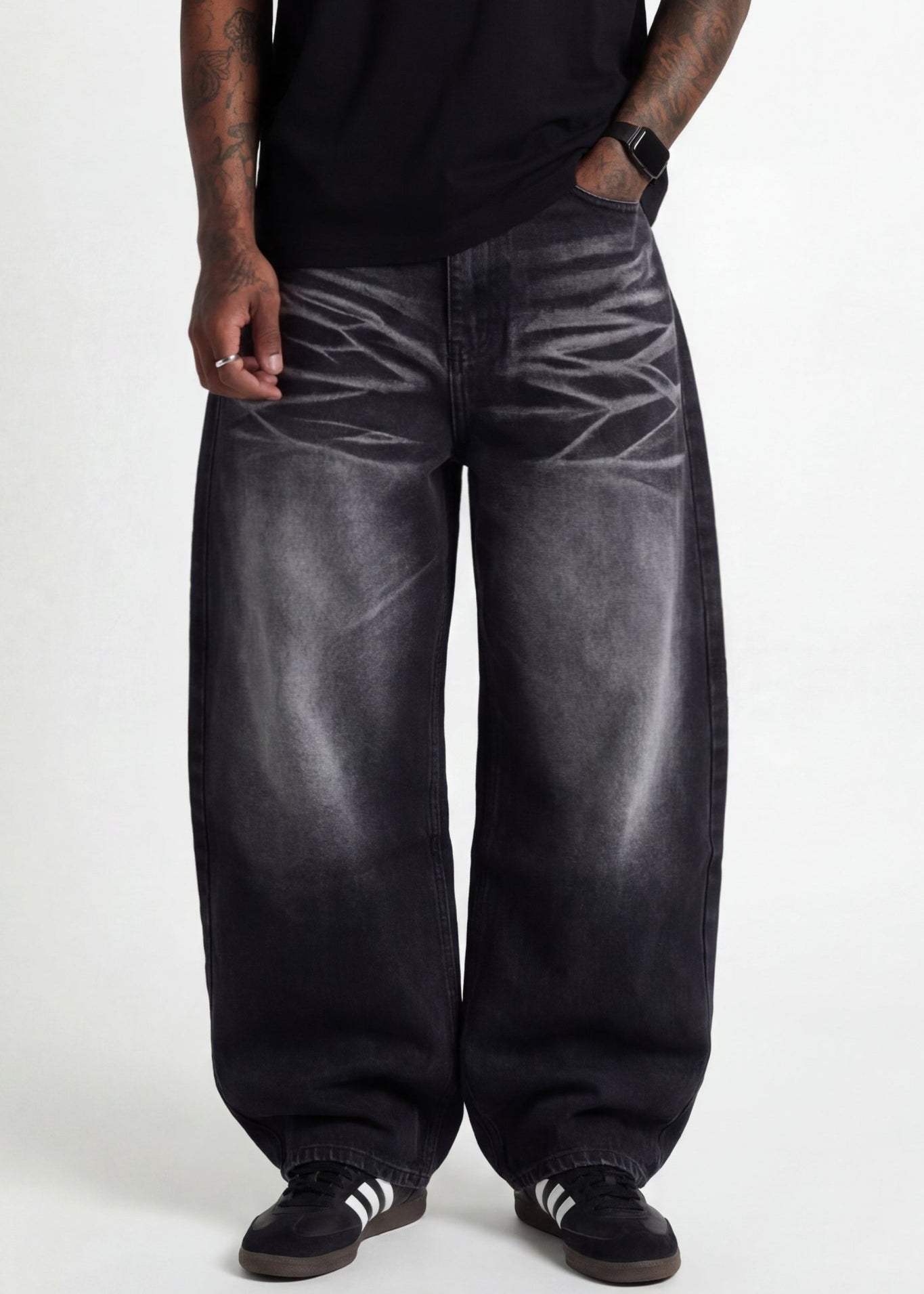 Bigall Denim "DETROIT" Black - BASEDODICI®