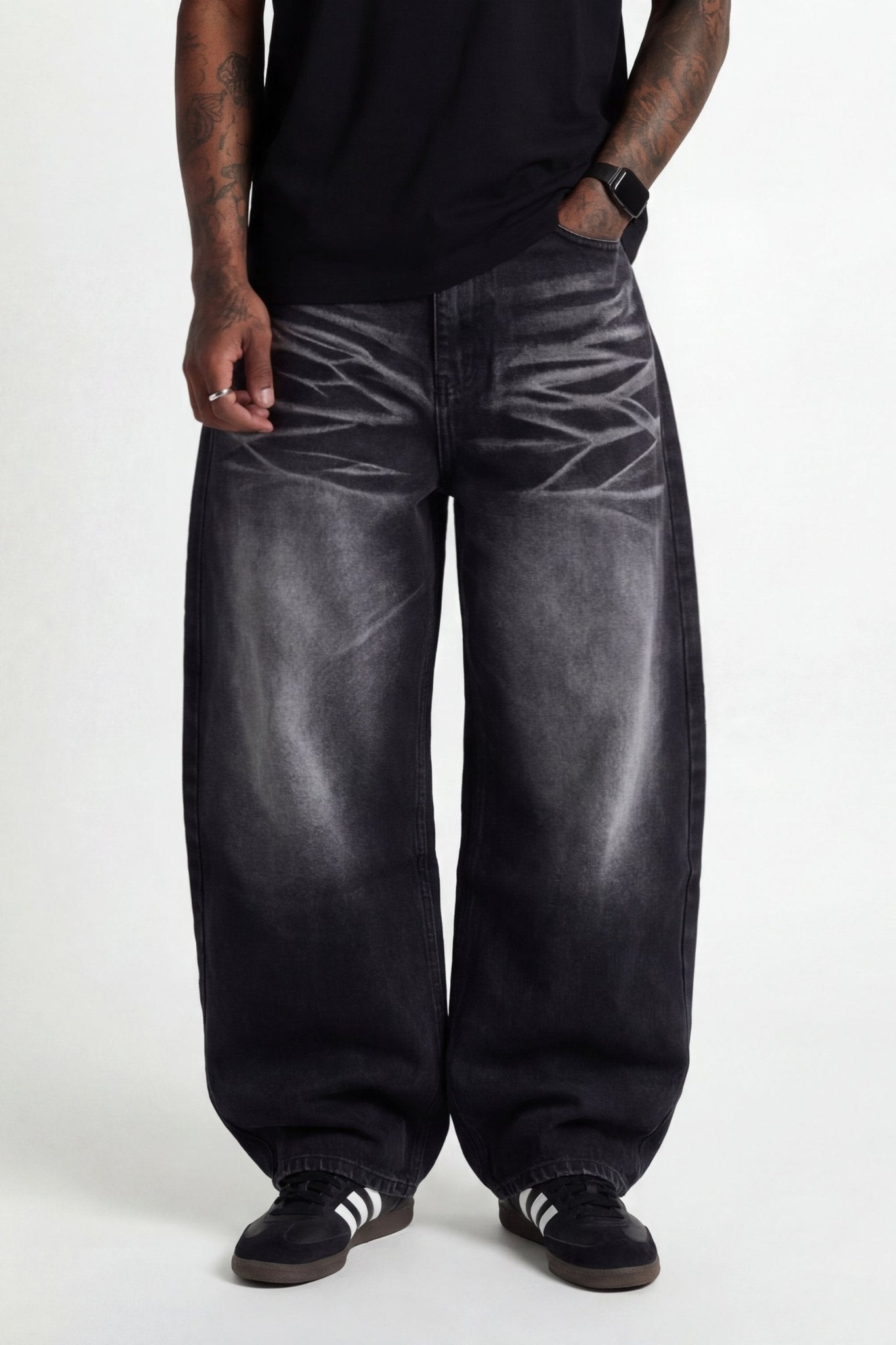 Bigall Denim "DETROIT" Black - BASEDODICI®