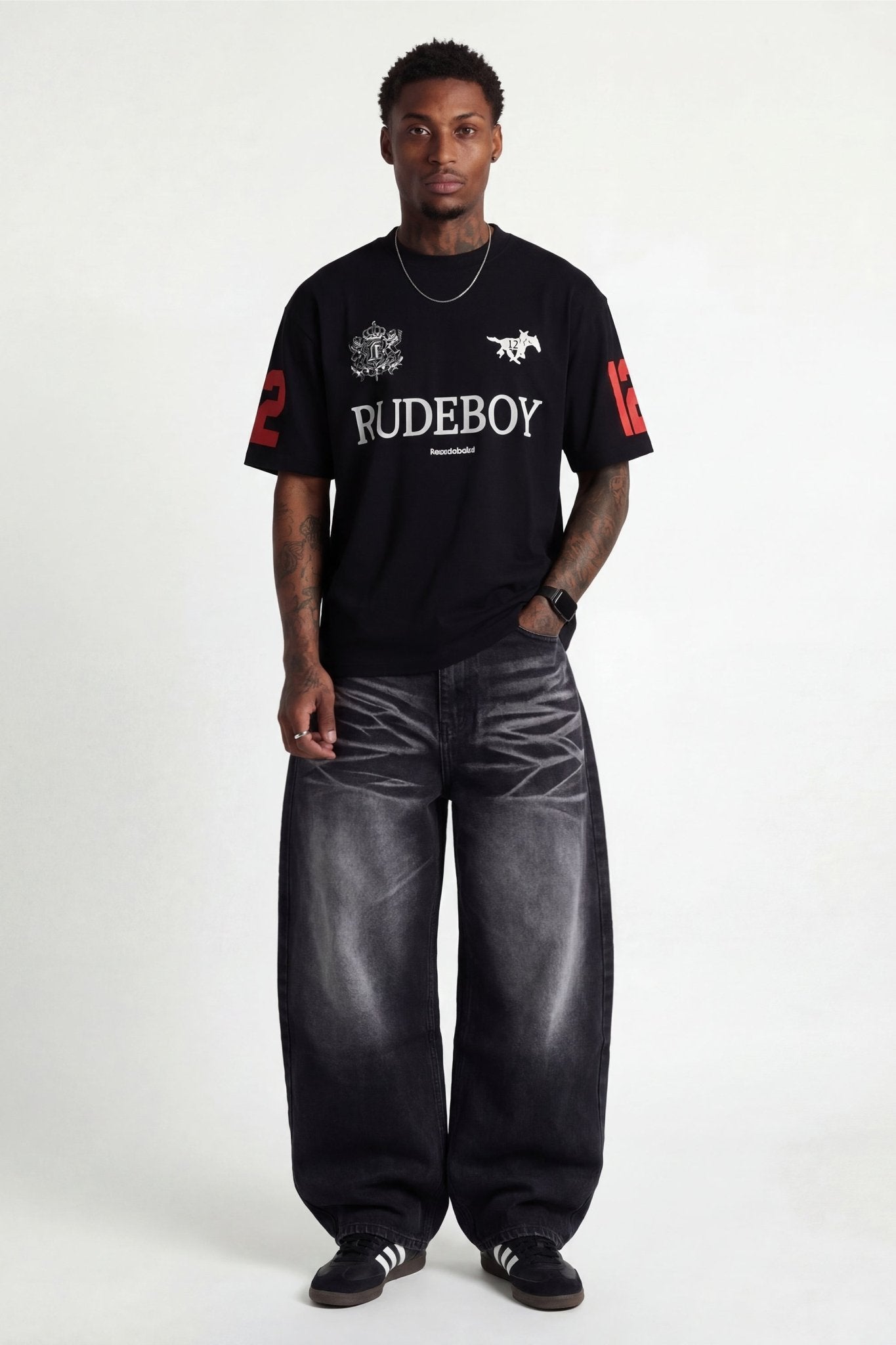 Bigall Denim "DETROIT" Black - BASEDODICI®