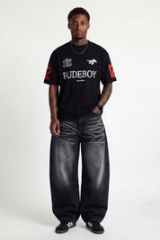 Bigall Denim "DETROIT" Black - BASEDODICI®