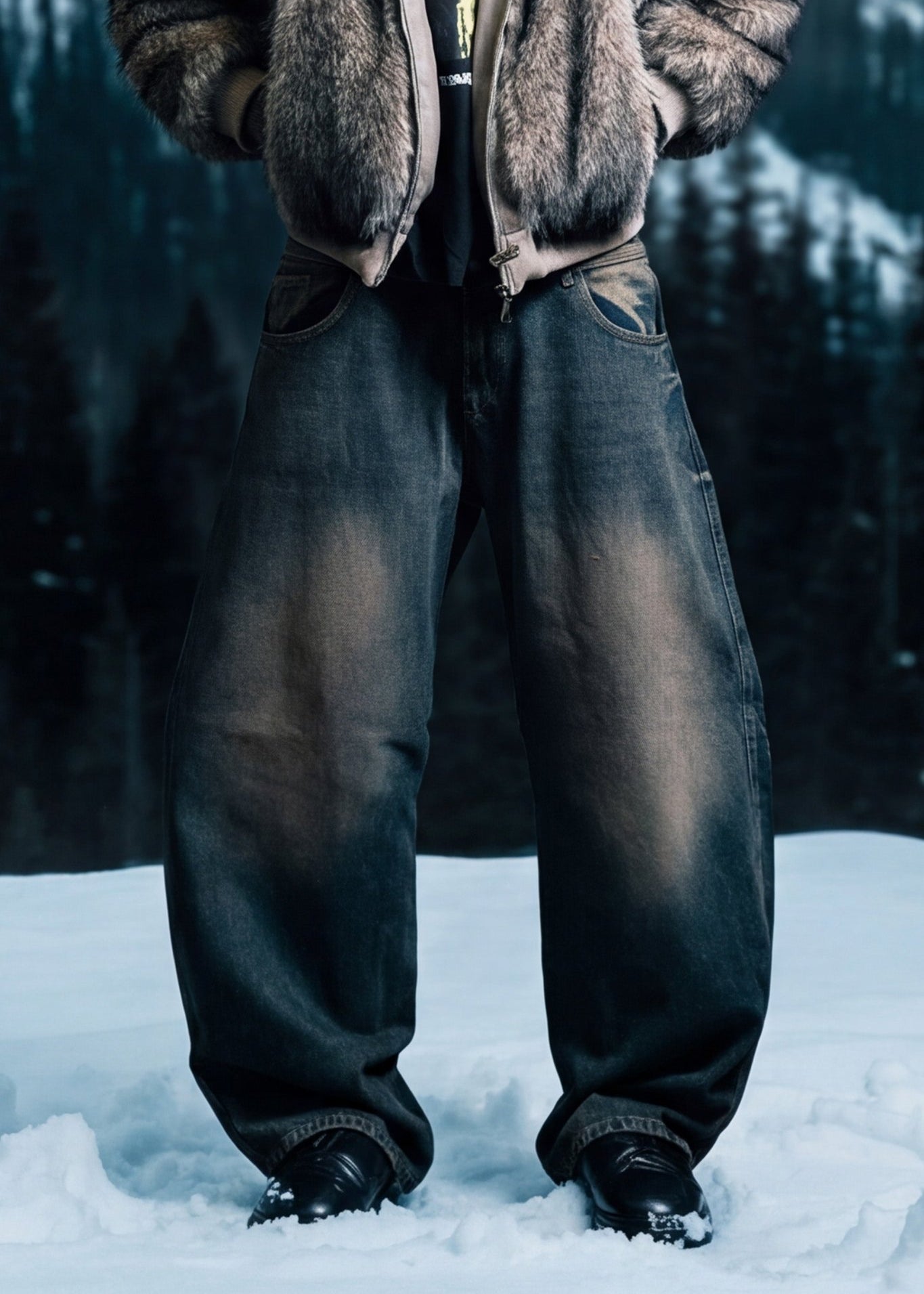 Bigall Denim "DIRTY XMAS" Bronze - BASEDODICI®