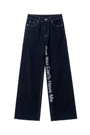 Bigall Denim "DIVA" CuzYouCan't Dark Blue/Glitter - BASEDODICI®