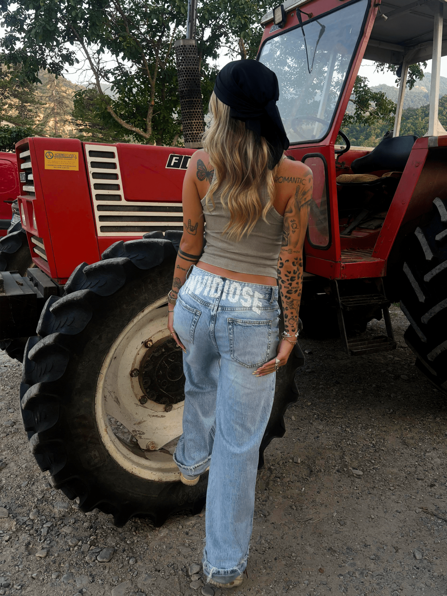 Bigall Denim “DIVA” Invidiose Light Blue - BASEDODICI®