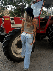Bigall Denim “DIVA” Invidiose Light Blue - BASEDODICI®