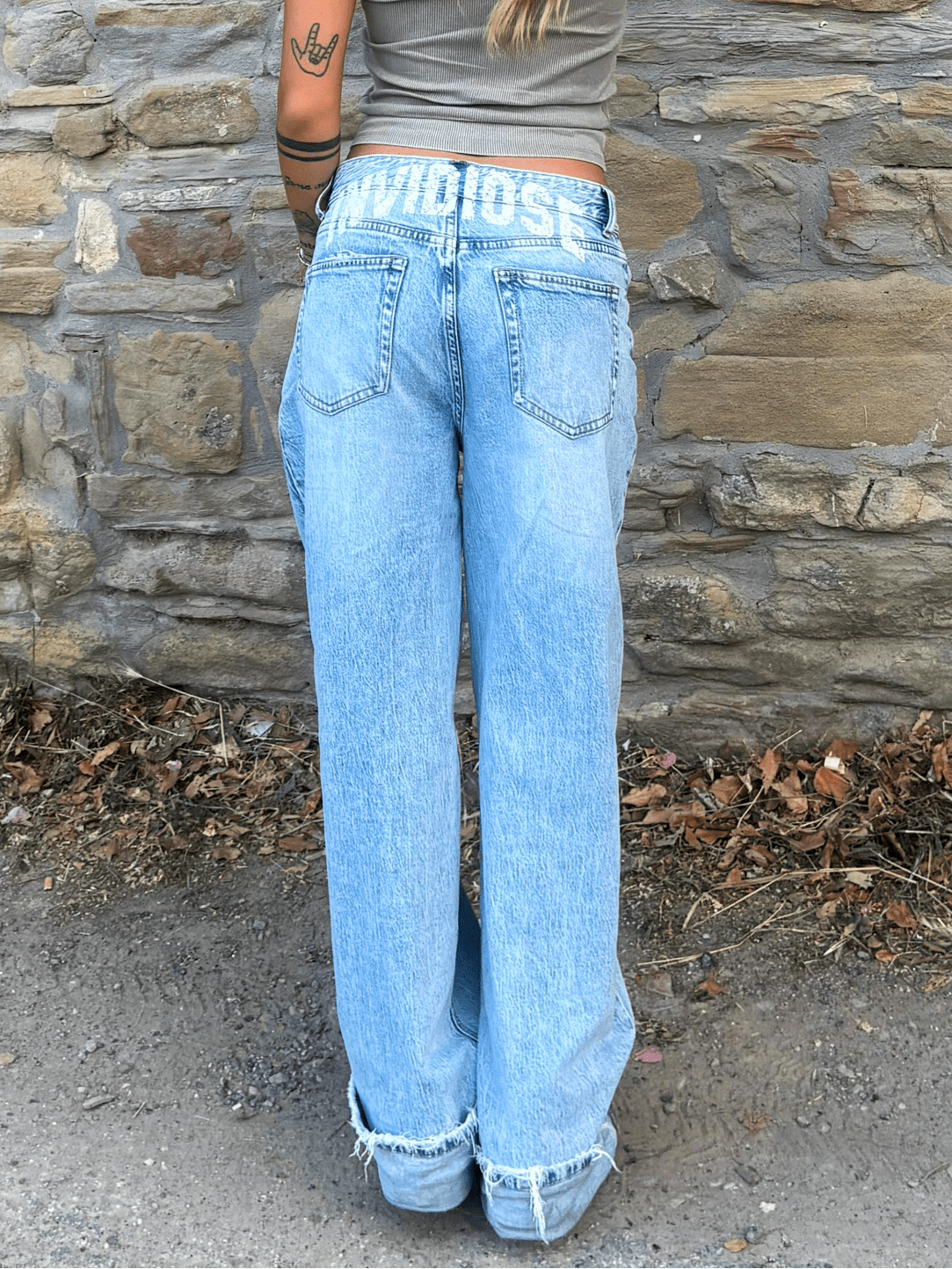 Bigall Denim “DIVA” Invidiose Light Blue - BASEDODICI®