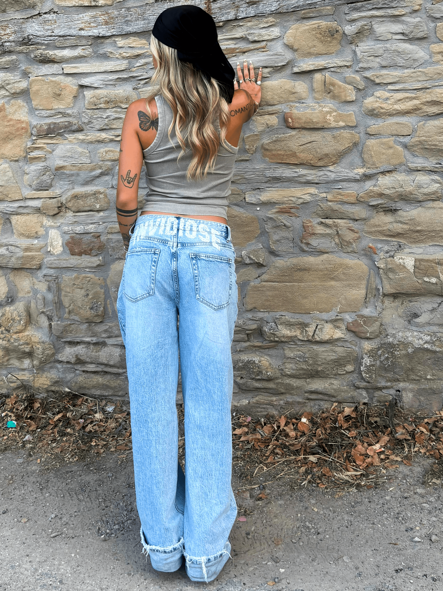 Bigall Denim “DIVA” Invidiose Light Blue - BASEDODICI®