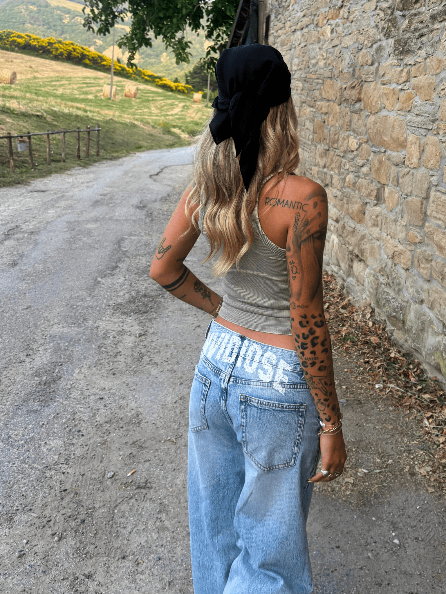 Bigall Denim “DIVA” Invidiose Light Blue - BASEDODICI®