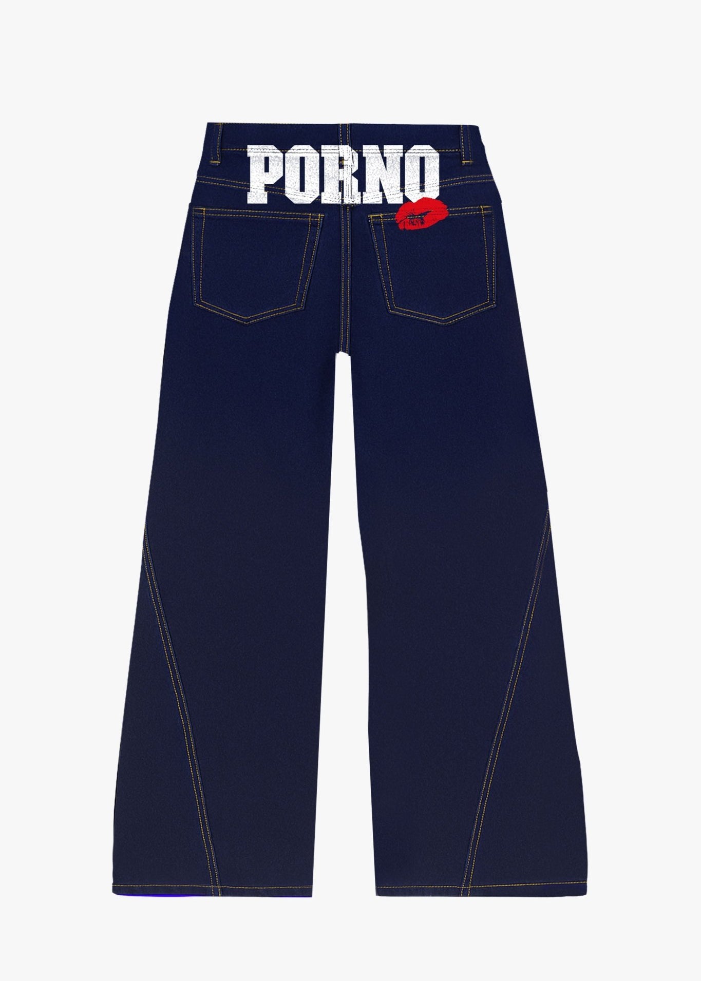 Bigall Denim “DIVA” P*rno Kiss Raw - BASEDODICI®