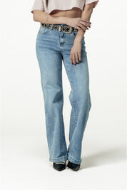 Bigall Denim "DIVA" Santa Light Blue - BASEDODICI®