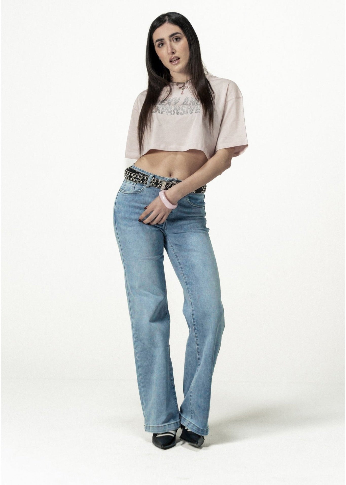 Bigall Denim "DIVA" Santa Light Blue - BASEDODICI®