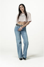 Bigall Denim "DIVA" Santa Light Blue - BASEDODICI®