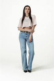 Bigall Denim "DIVA" Santa Light Blue - BASEDODICI®