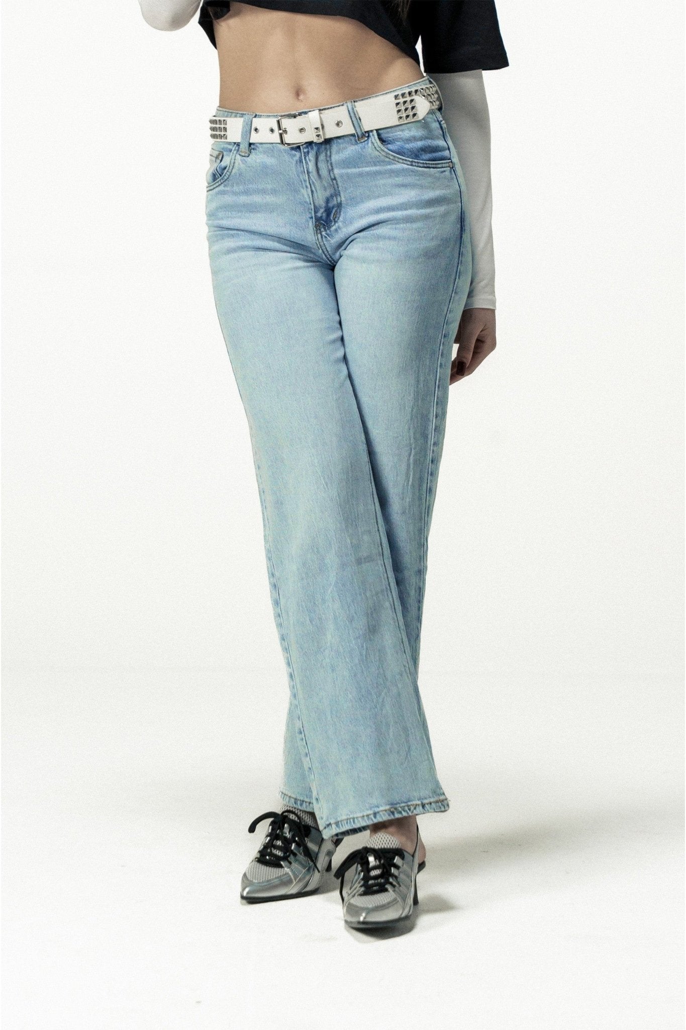 Bigall Denim "DIVA" Sexy Light Blue - BASEDODICI®