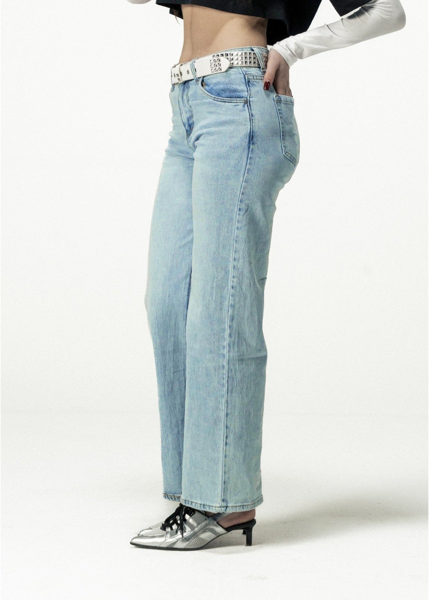 Bigall Denim "DIVA" Sexy Light Blue - BASEDODICI®