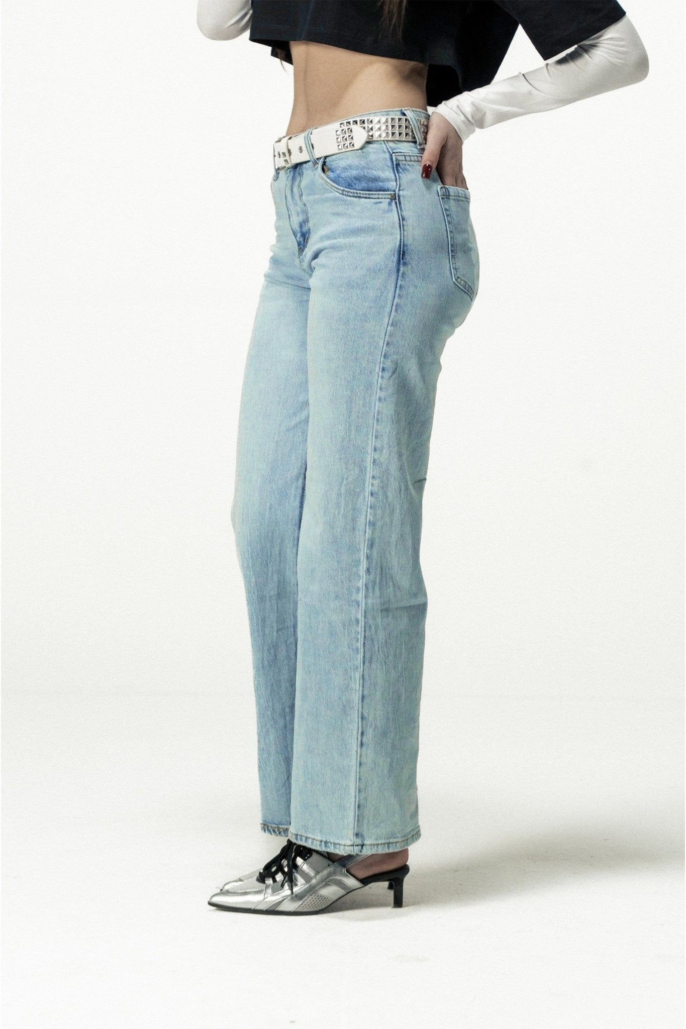 Bigall Denim "DIVA" Sexy Light Blue - BASEDODICI®
