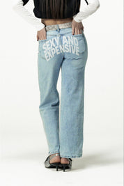 Bigall Denim "DIVA" Sexy Light Blue - BASEDODICI®