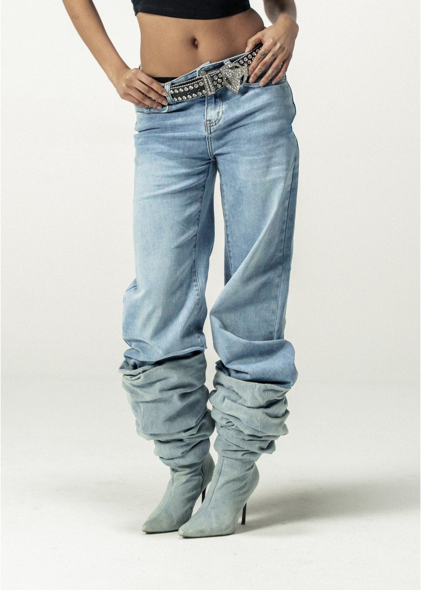 Bigall Denim "DIVA" SoldOut Light Blue - BASEDODICI®