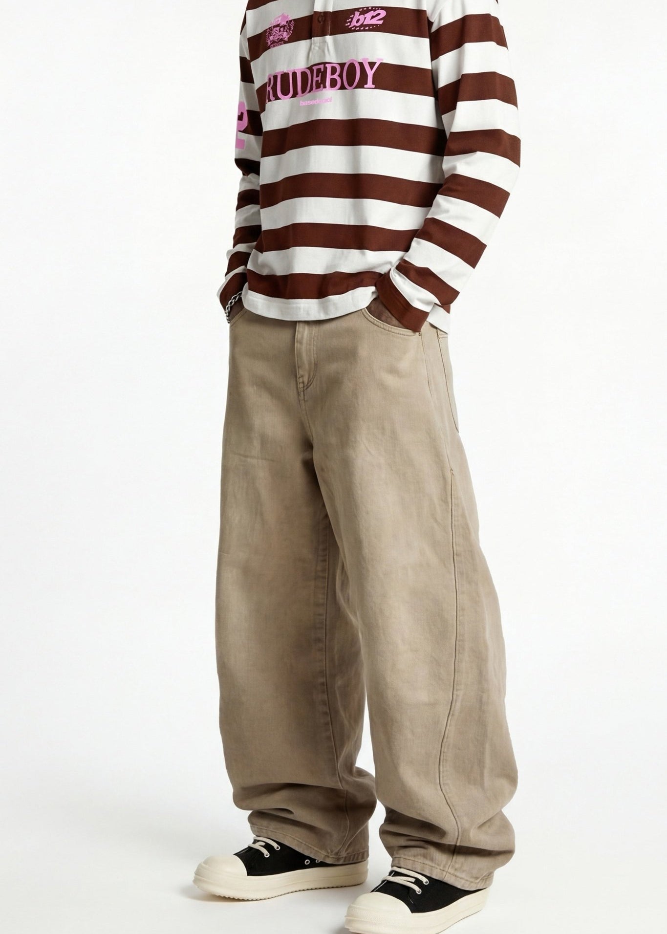 Bigall Denim "FOR DREAMERS" Rudeboy Beige - BASEDODICI®