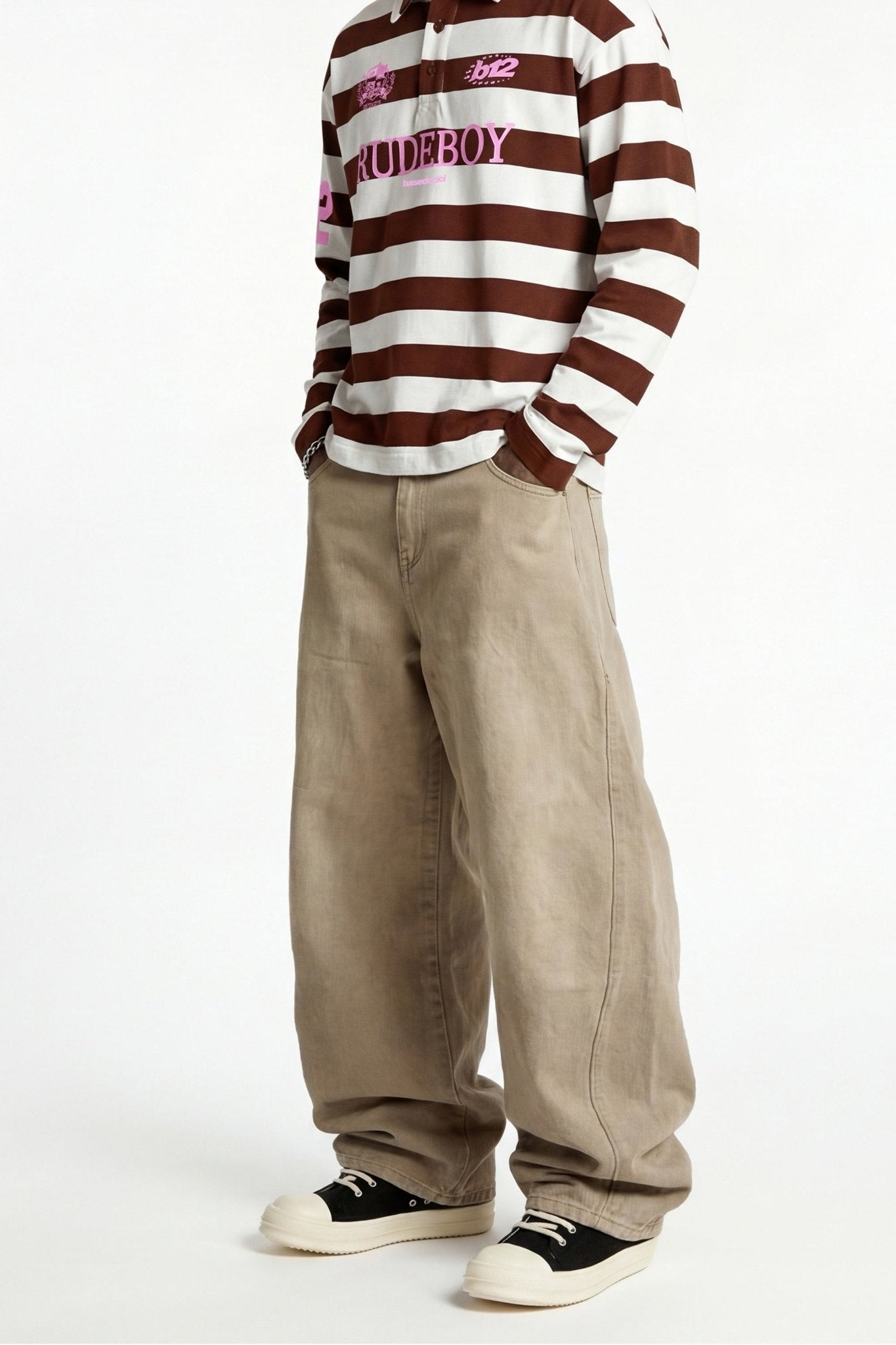 Bigall Denim "FOR DREAMERS" Rudeboy Beige - BASEDODICI®