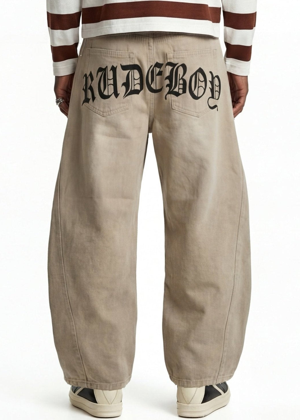 Bigall Denim "FOR DREAMERS" Rudeboy Beige - BASEDODICI®