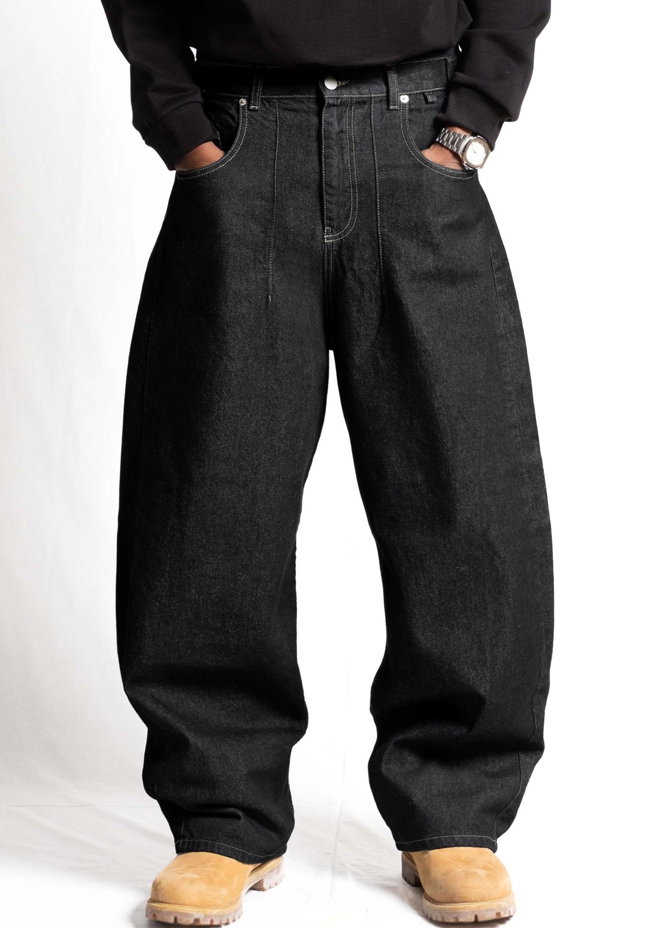 Bigall Denim "RUDEBOY LDN" Black Raw - BASEDODICI®