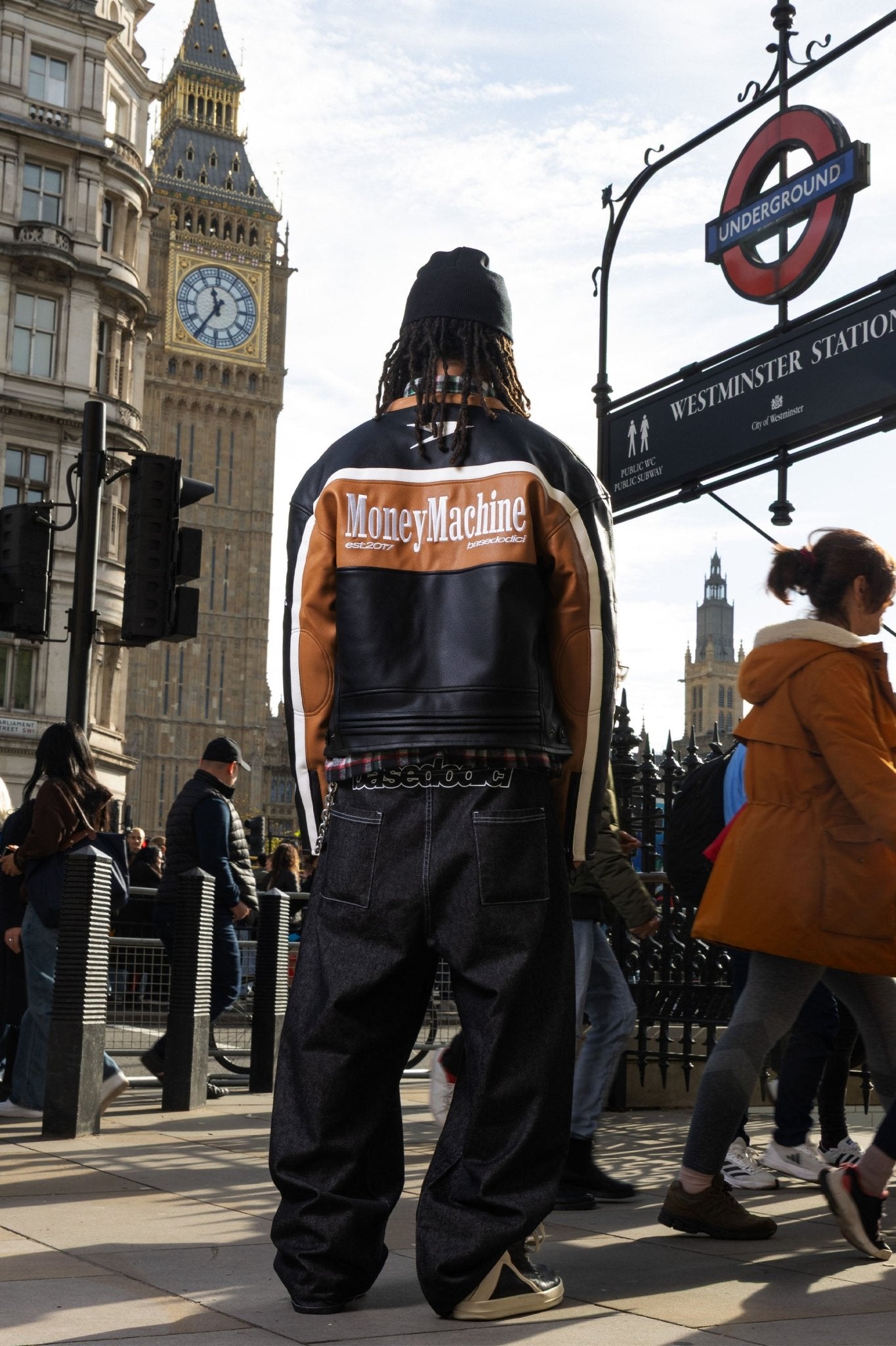Bigall Denim "RUDEBOY LDN" Black Raw - BASEDODICI®