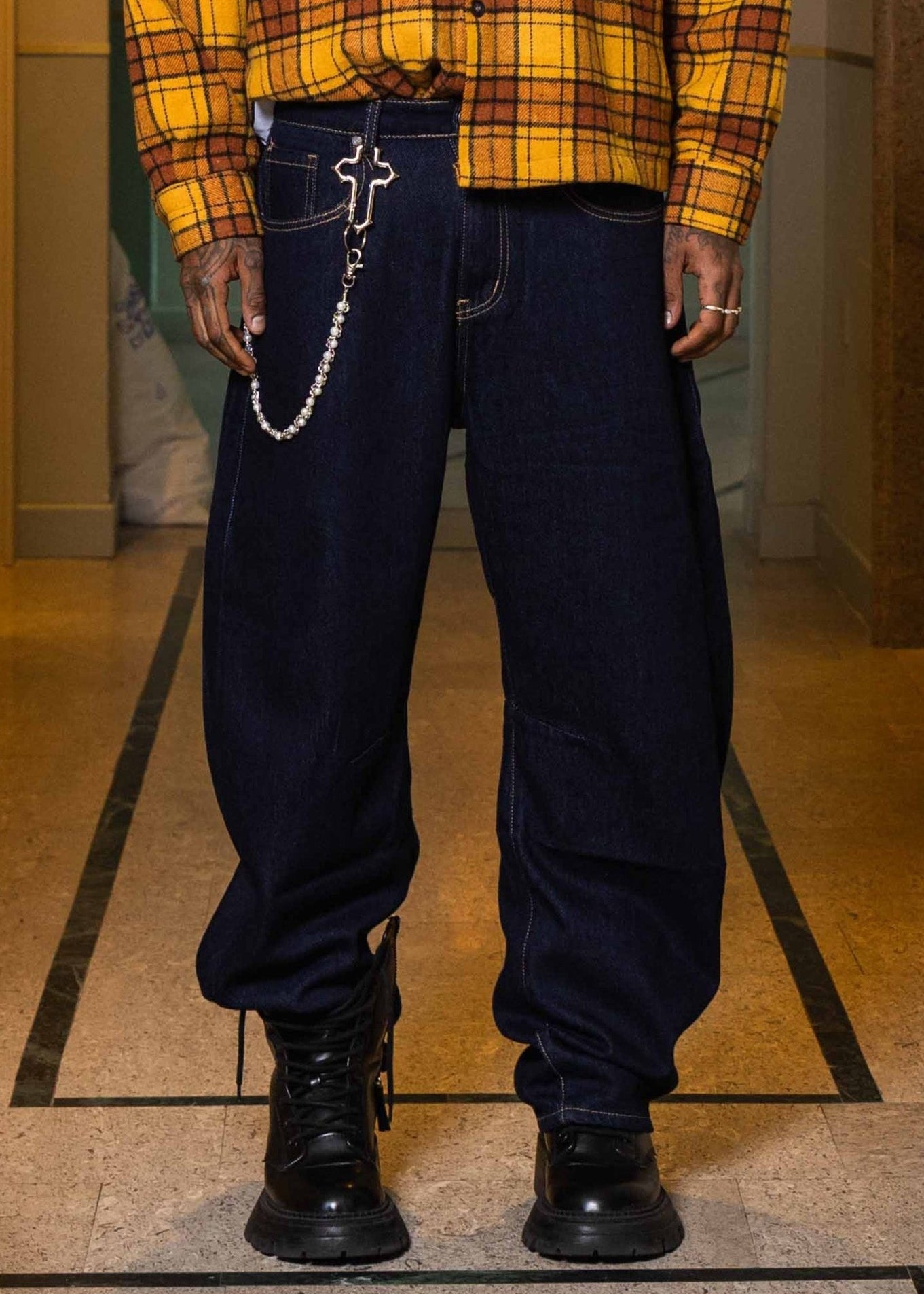 Bigall Denim "WORLD TOUR" Diplomatic Blue Raw - BASEDODICI®
