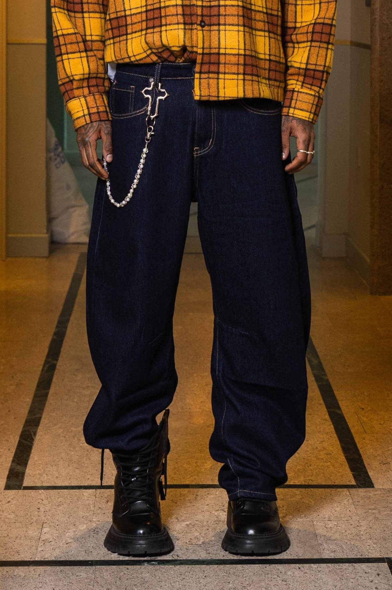 Bigall Denim "WORLD TOUR" Diplomatic Blue Raw - BASEDODICI®