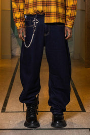 Bigall Denim "WORLD TOUR" Diplomatic Blue Raw - BASEDODICI®