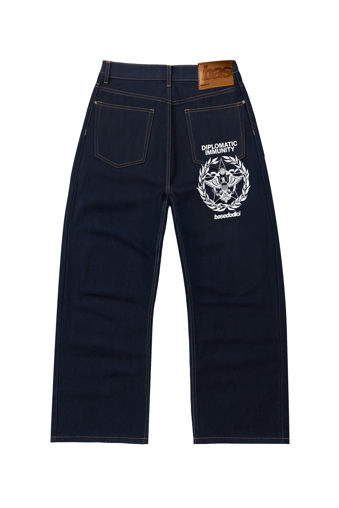 Bigall Denim "WORLD TOUR" Diplomatic Blue Raw - BASEDODICI®
