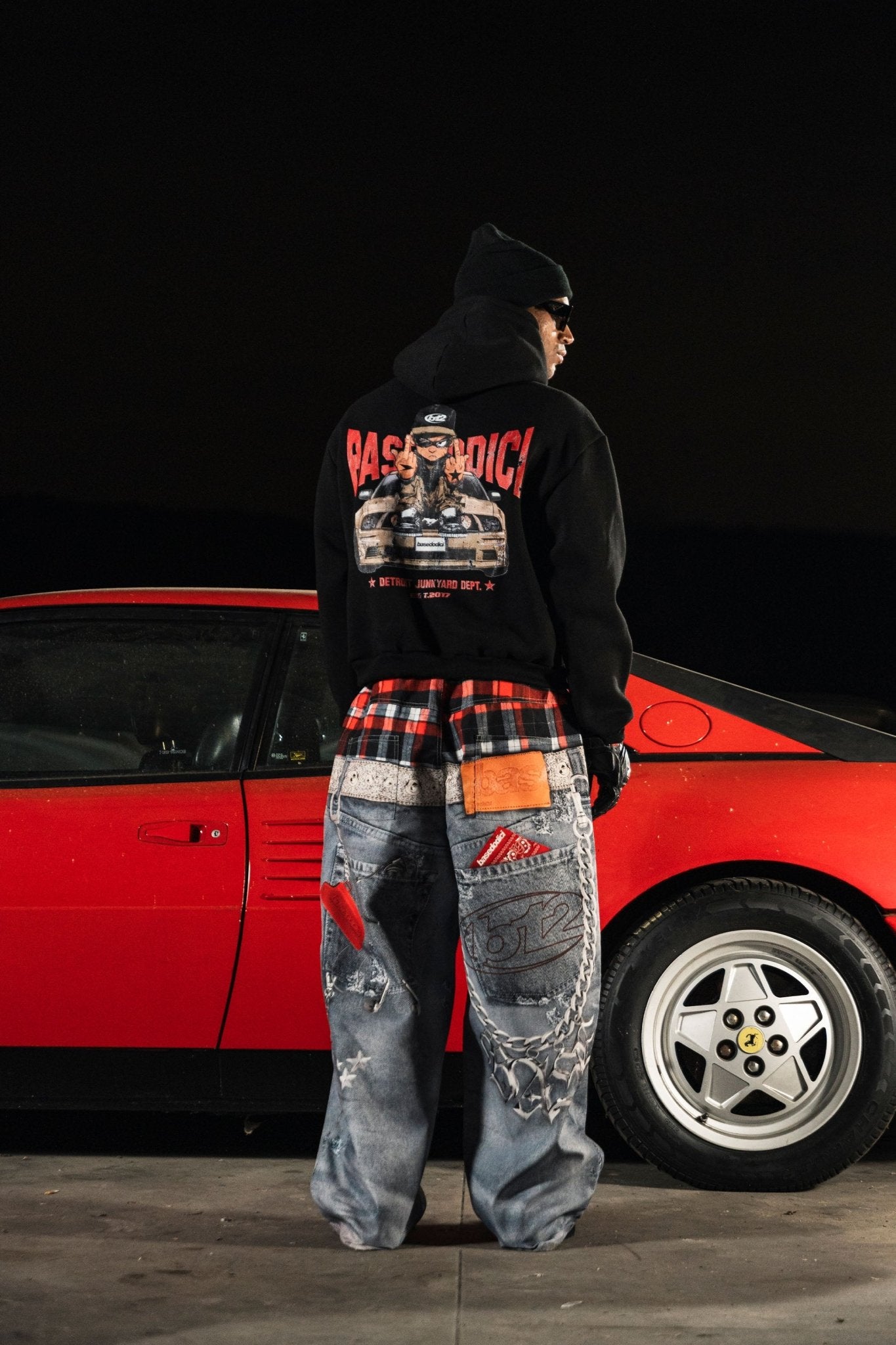 Bigall Graphic "DETROIT" Double Waist - BASEDODICI®
