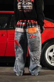 Bigall Graphic "DETROIT" Double Waist - BASEDODICI®