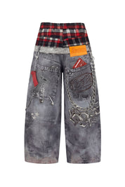 Bigall Graphic "DETROIT" Double Waist - BASEDODICI®