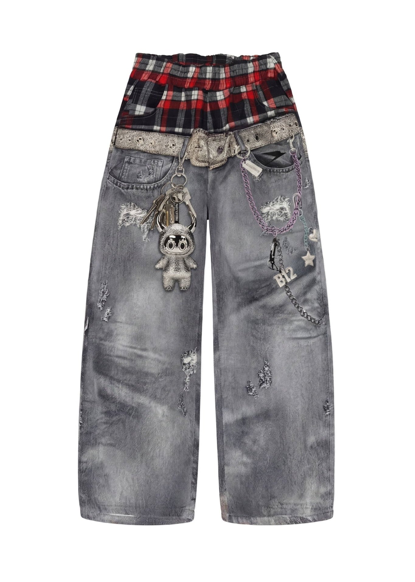 Bigall Graphic "DETROIT" Double Waist - BASEDODICI®