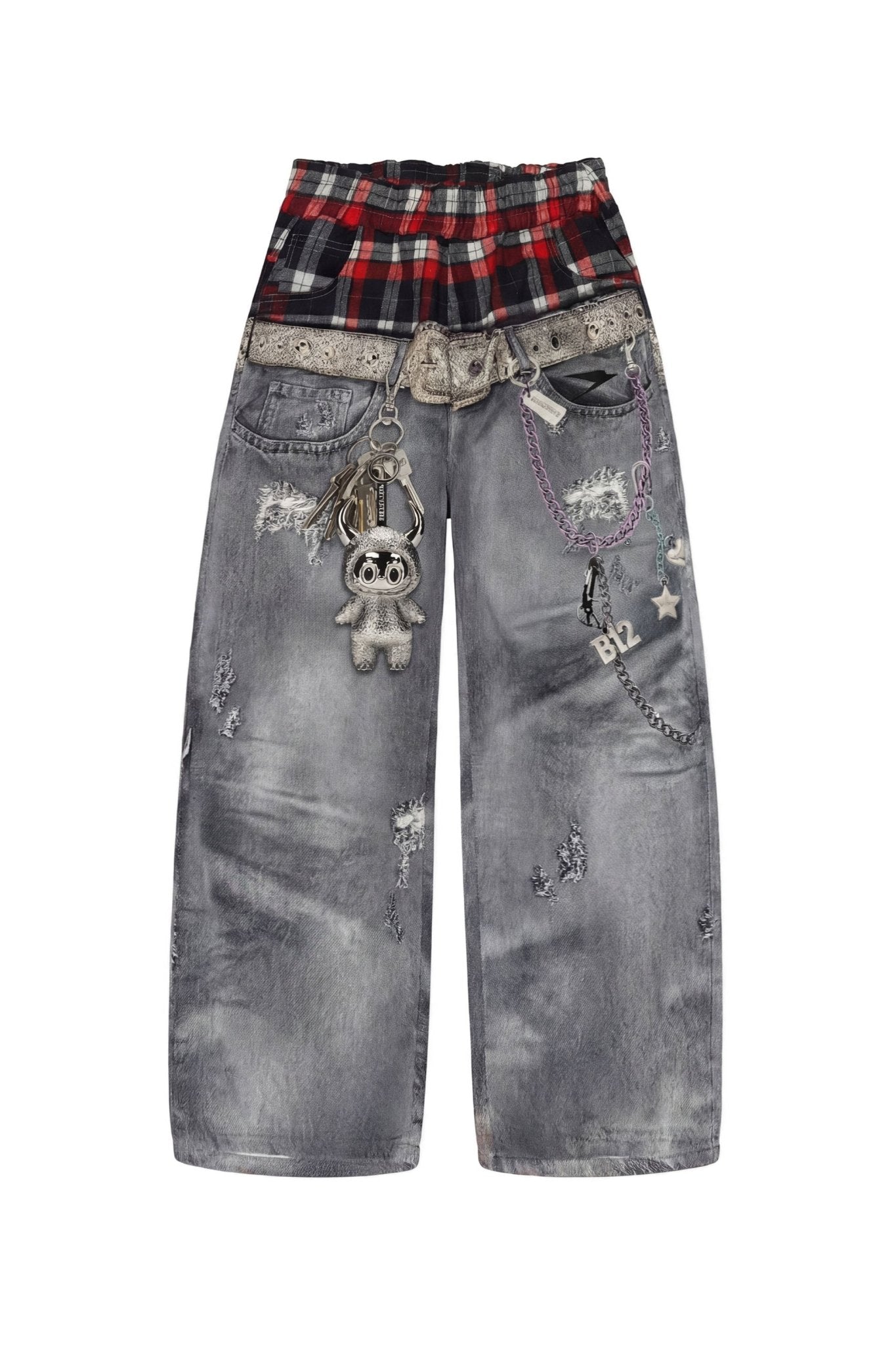 Bigall Graphic "DETROIT" Double Waist - BASEDODICI®