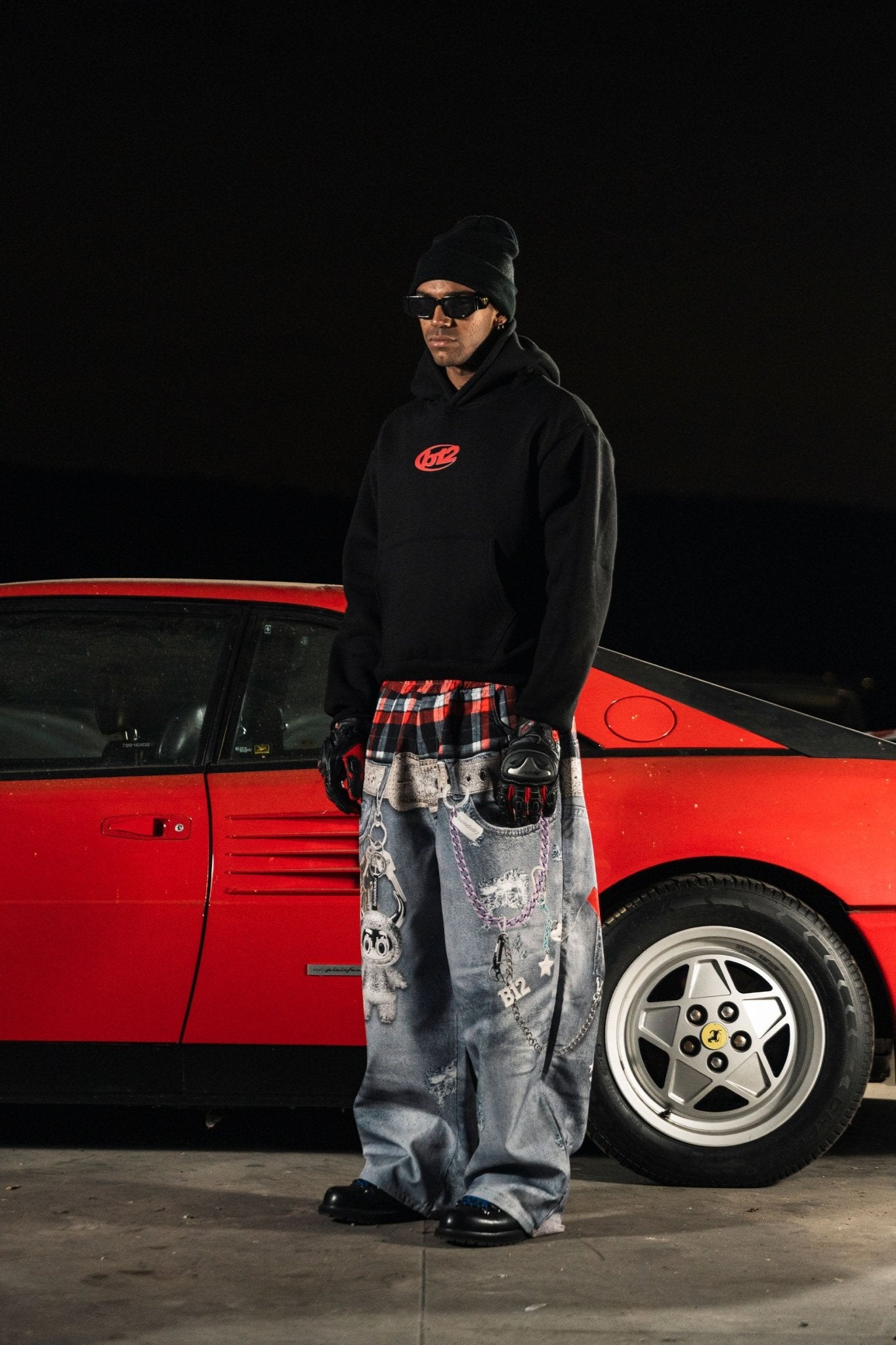 Bigall Graphic "DETROIT" Double Waist - BASEDODICI®