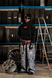 Bigall Graphic "DETROIT" Double Waist - BASEDODICI®
