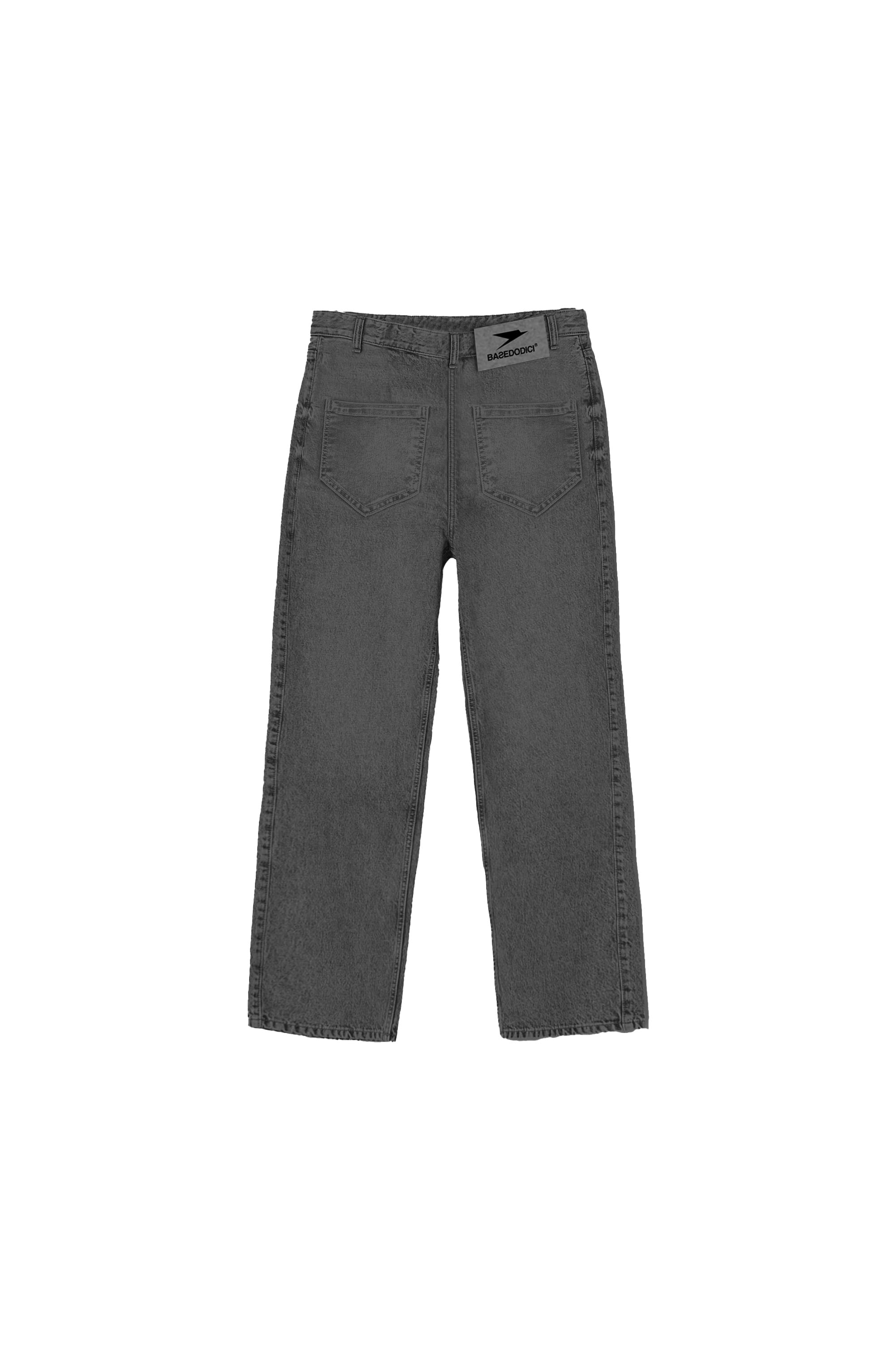 Denim Pants “DYSTOPIA” Dove Black