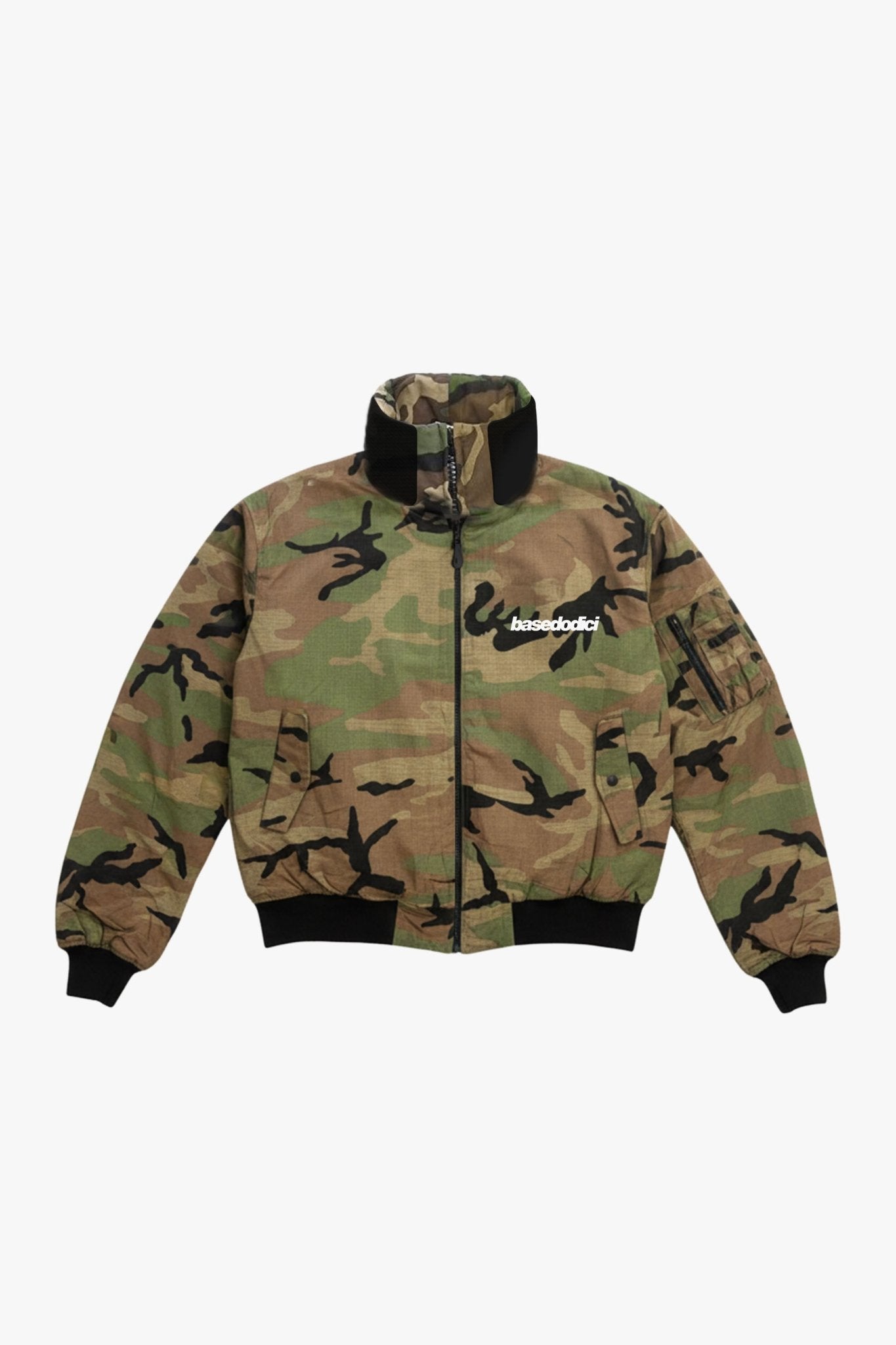 Bomber Jacket "RUDEBOY LDN" Camo - BASEDODICI®