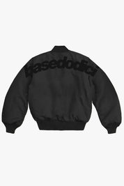 Bomber Jacket "WORLD TOUR" Black - BASEDODICI®