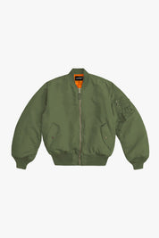Bomber Jacket "WORLD TOUR" Military Green - BASEDODICI®