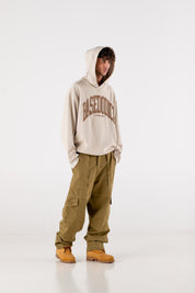 Cargo Pants “DE LA RUE À LA RUE” TheBasic Green - BASEDODICI®
