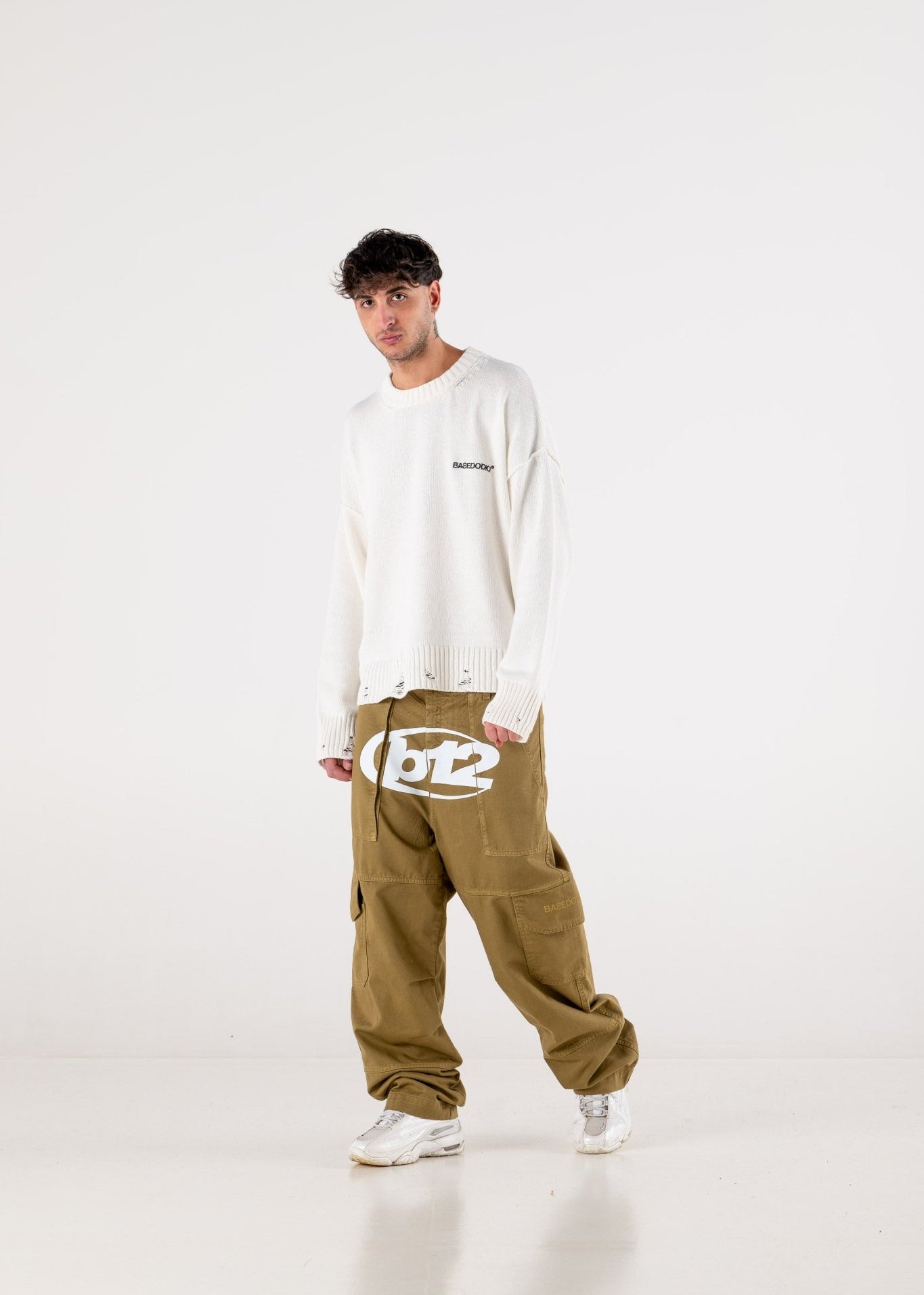 Cargo Pants "RACING MADE" 012 Green - BASEDODICI®