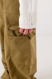 Cargo Pants "RACING MADE" 012 Green - BASEDODICI®